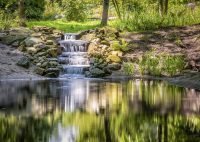 waterval vijver